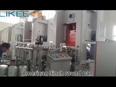 Video Operasi Loyang Aluminium Foil Food Grade Bulat 9 Inci Ramah Lingkungan Amerika