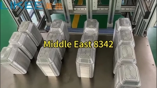 LK-T80 Aluminium foil 8342 mesin pembuat kontainer Timur Tengah Penjualan panas