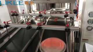 Mesin pembuat wadah panci bulat aluminium foil LK-T80