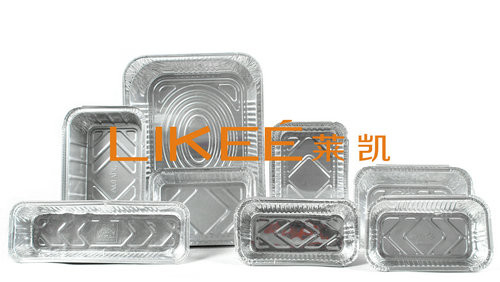 Beli Wrinkle Wall Aluminium Foil sekali pakai Kontainer Makanan tahan penetrasi online manufacture