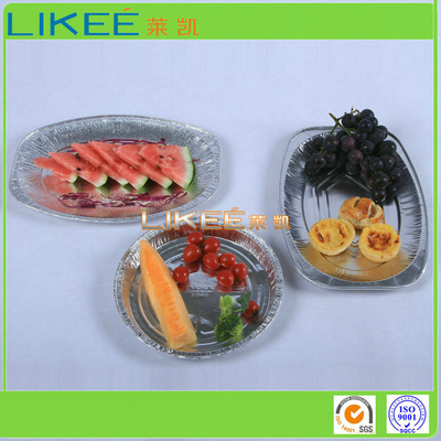Beli Baki Oval Aluminium untuk Piknik Aman Freezer Aman Oven Penghalang Kuat online manufacture