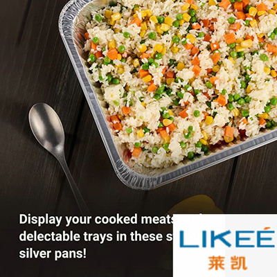 Beli Wadah Makanan Aluminium Sekali Pakai Aman Oven Aman Microwave online manufacture