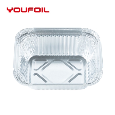 Beli Wadah Aluminium Foil Persegi Panjang Sekali Pakai Ramah Lingkungan 1 LB Foil Pan online manufacture