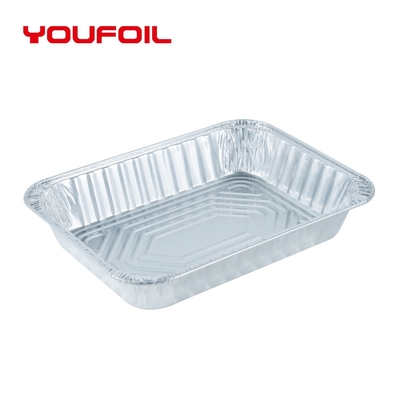 Beli penyimpanan makanan sekali pakai aluminium foil Pan Microwave Safe online manufacture