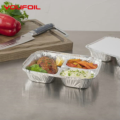 Beli Ambil Tray Aluminium Foil Multi-Kompartemen online manufacture