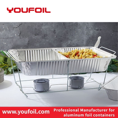 Beli Wadah Aluminium Foil Persegi Panjang Pelindung Lingkungan Ukuran Penuh untuk Panggangan online manufacture