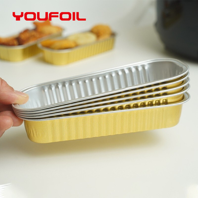 Beli OEM Daur Ulang Foil Aluminium Kontainer Makanan Baking Aluminium Tray online manufacture