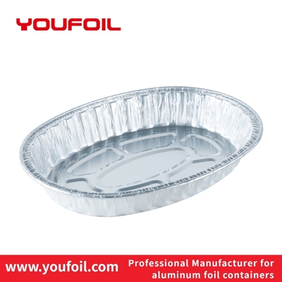Beli Baki Makanan Aluminium Foil Sekali Pakai yang Dapat Dimasukkan ke Microwave Penyimpanan Makanan Tidak Beracun online manufacture