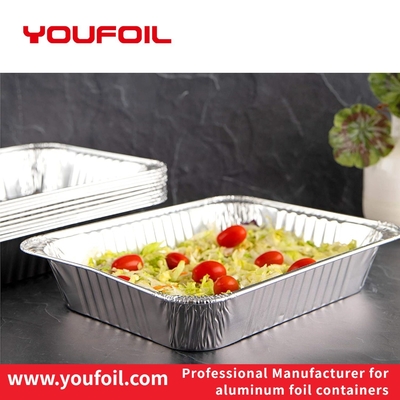 Beli Wrinkle Wall Disposable Aluminium Foil Container Untuk Makanan Cepat online manufacture