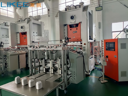 Beli Mistubishi PLC 80Ton Otomatis Aluminium Foil Container Mesin untuk Fast Food Packaging online manufacture