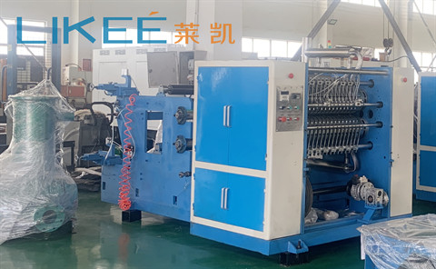 Beli Otomatis 0,8Mpa Aluminium Foil Rewinding Machine Double Shafts Tape online manufacture
