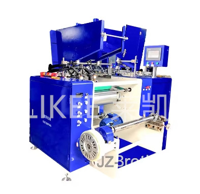 Beli Mesin Slitting dan Rewinding Gulungan Aluminium Foil Otomatis 6 Poros Kecepatan Tinggi online manufacture