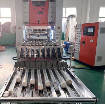 Beli Takeaway Aluminium Foil Containers Cake Cup Vibrate Making Machine LK-T80 online manufacture