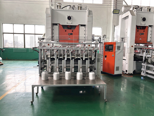 Beli LK-T80 Food Container Punching Machine Automatic for Food Grade Square Round Pan online manufacture