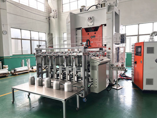 Beli Aluminium Foil Container Membuat Mesin 7 Inch Round Disposable Pan Dengan Tutup online manufacture