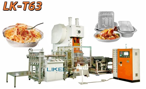 Beli LK-T63 Picnic Aluminium Foil Container persegi panjang Untuk Feezer Oven Mesin pembuatan gelombang mikro online manufacture