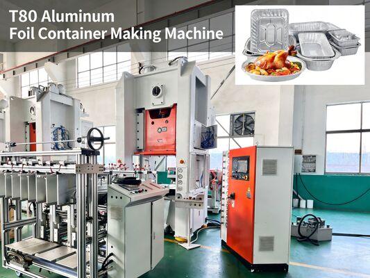 Beli LK-T80 Mesin Kontainer Foil Aluminium dengan Kapasitas Pencet 80 ton, Umur Layanan 10 Tahun, dan Kontrol Mitsubishi PLC pembuatan online