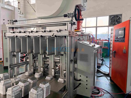 Beli Mesin Pembuat Wadah Aluminium Foil 63 Ton dengan Dukungan Purna Jual 24/7 dan Output 9000-12000 Pcs/Jam pembuatan online