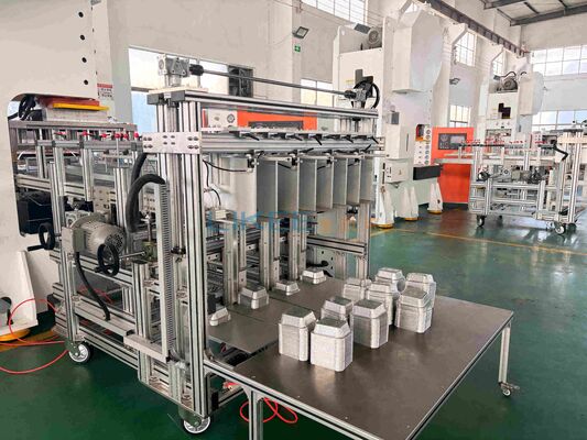 Beli Mesin pembuatan kontainer aluminium foil 63 ton dengan garansi 1 tahun dan dukungan teknis seumur hidup pembuatan online