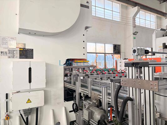 Beli 63ton Aluminium Foil Container Machine dengan Custom Logo Embossing dan Quick Mold Change untuk Custom Moulds pembuatan online