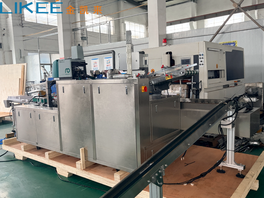 Beli Mesin Karton Otomatis 380V 5KW Perlindungan Overload dan Penutup Keamanan pembuatan online