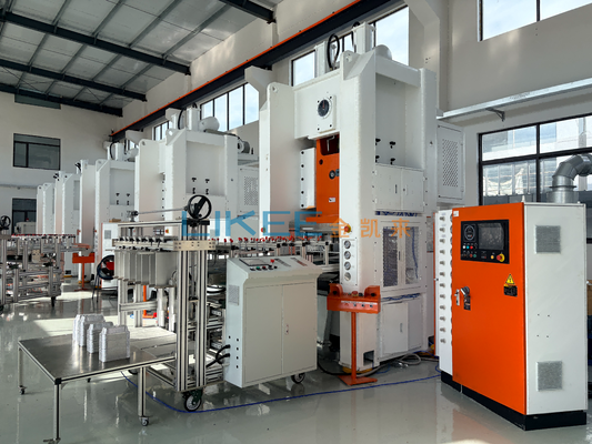 membeli Aluminium Foil Piring Mesin Membuat 80ton Dengan Pintu Keamanan, Mold Lifter & 60 Set Parameter Storage pembuatan online