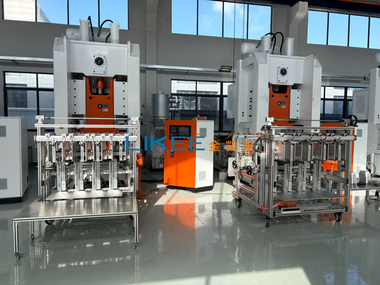membeli Aluminium Foil Plating Machine 80ton H-Frame 4-6 Cavity Automatic Production Line dengan Lubrication tertutup pembuatan online