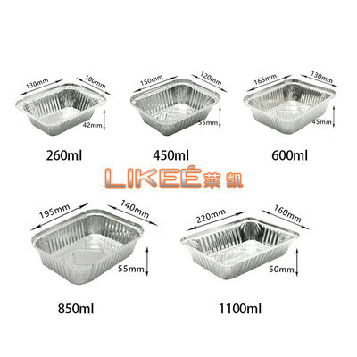 Beli Heavy Duty 450ml Aluminium Foil Food Container Isolasi Bentuk Bulat online manufacture