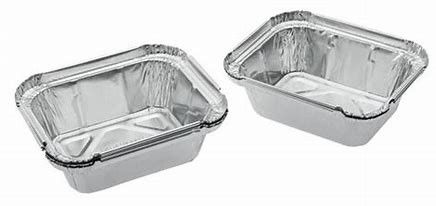 Beli 9 Inci Dessert Aluminium Foil Makanan Container Lunch Box 0.250mm Ketebalan online manufacture