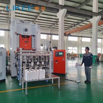 Mesin Kontainer Foil Aluminium Otomatis yang Dikendalikan Mitsubishi Jepang