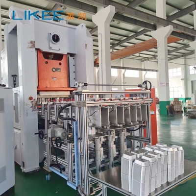 Mitsubishi PLC dan SIMENSE 80Ton Mesin Membuat Plat Foil Aluminium Putih / Oranye