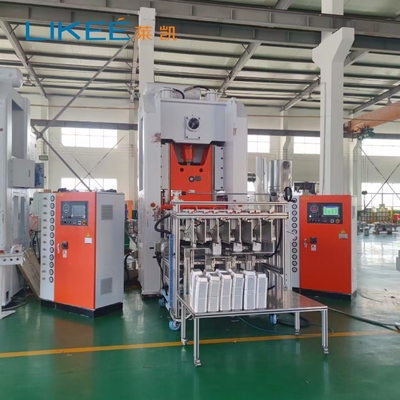 Sertifikasi CE 1 ~ 5 rongga 12000 Pcs / jam Aluminium Foil Container Making Machine