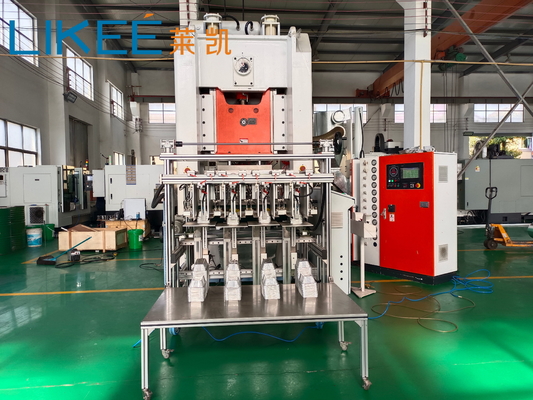 80 Ton Pneumatic Aluminium Food Container Mesin Aluminium Packing Box Mesin