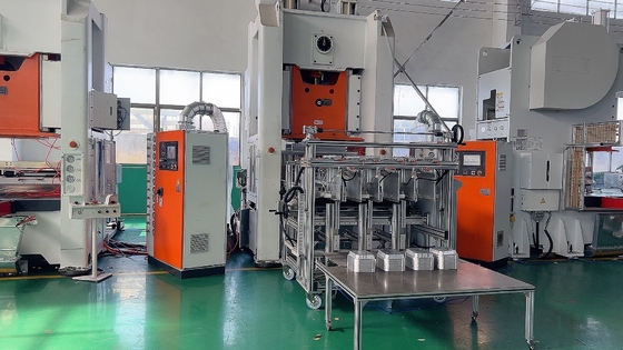 Desain Mesin Pembuat Wadah Aluminium Foil Mitsubishi Sesuai Kebutuhan Pelanggan