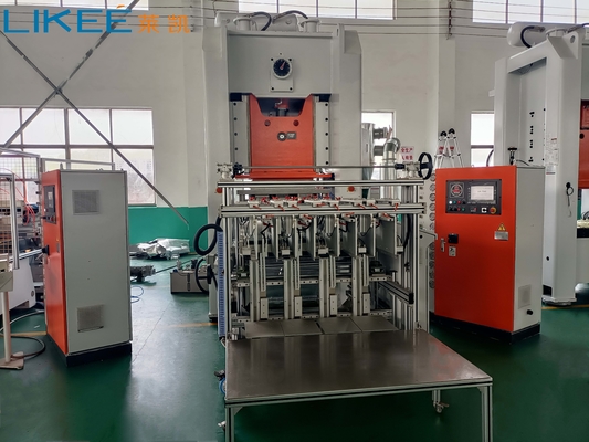 36-70 Pot Per Jam Kecepatan 80TON Aluminium Pot Membuat Mesin