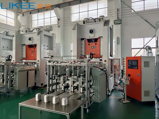 Mesin Pembuat Baki Aluminium Foil Food Grade Otomatis 80 Ton