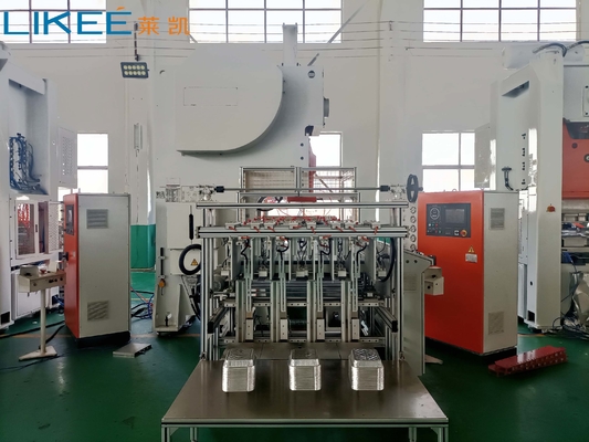 Mesin Wadah Aluminium Foil Baja Presisi Tinggi C Frame Hydraulic Press Frekuensi 50Hz Untuk Kebutuhan Manufaktur Anda