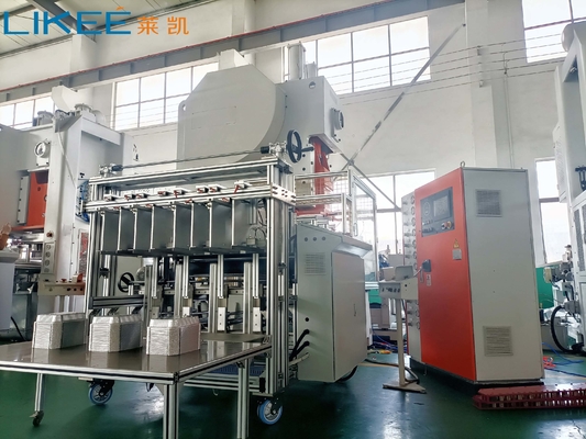 LK-T63 Makanan Container Aluminium Foil Punching 6.5 Inch Round Tray Membuat Mesin