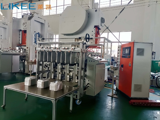 Lini Produksi Wadah Aluminium Foil C Frame Bersertifikasi CE