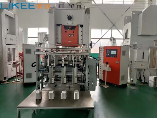 Mitsubishi PLC 50 sampai 70 pukulan/menit Mesin pembuatan baki aluminium foil listrik