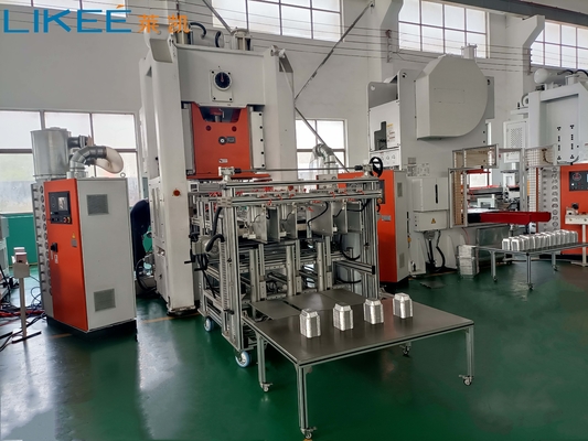 12000pcs/H aluminium aluminium aluminium wadah makanan Mesin Manufaktur