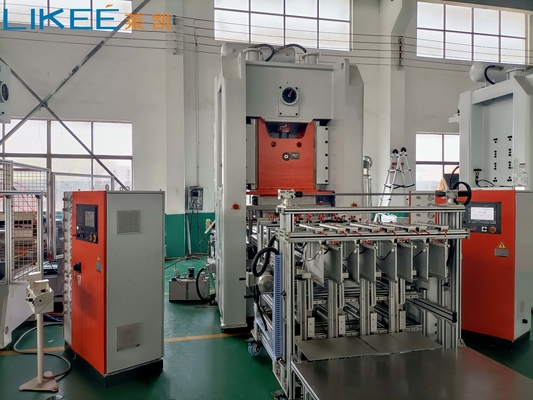 Mesin Pembuat Wadah Aluminium Foil Listrik Kapasitas 1-5 Rongga 380V 50HZ 3 Fasa