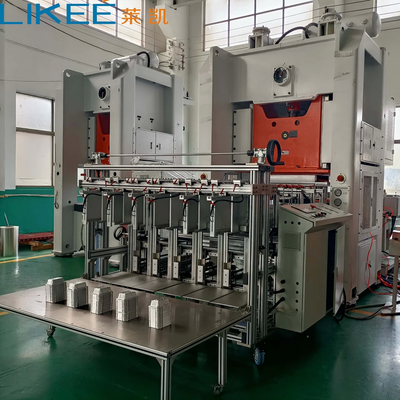 Disesuaikan Siemens Motor Aluminium Foil Piring Membuat Mesin Untuk Pengemasan Makanan