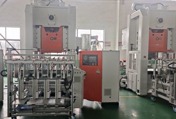 Schneider Electric Aluminium Foil Tray Making Machine dengan Mitsubishi PLC