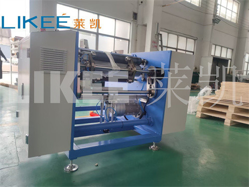 Kegagalan Keakuratan 0.01mm Disposable Semi Automatic Foil Cutter Rewinding Machine