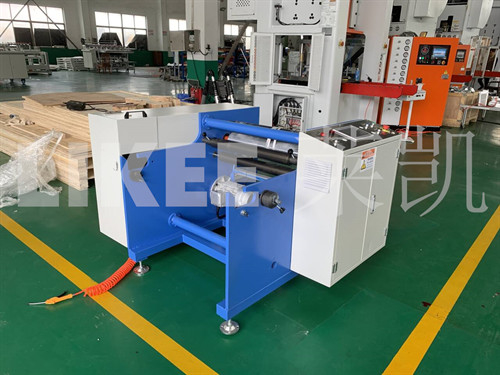 Manual Semi- Otomatis 2 Shafts Aluminium Foil Dapur Slitting Roll Rewinding Machine