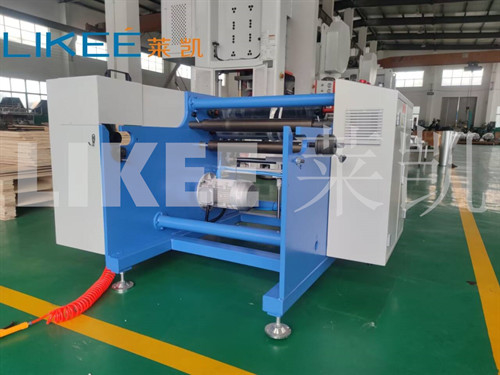 Mesin Penggulung Ulang Foil Rumah Semi Otomatis 2 Spindel untuk presisi gagal 0.01 mm