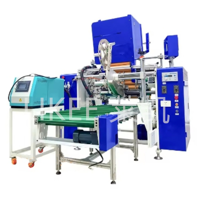 305m/min Panjang Rewinding Mesin Siemens PLC Aluminium Foil Roll Rewinding
