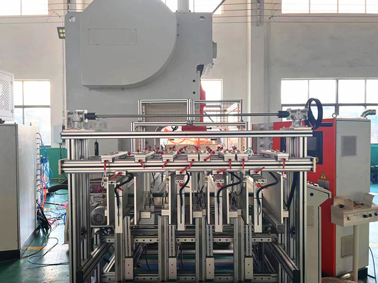 240mm Strokes Automatic Foil Container Maker untuk pembuatan kontainer yang halus dan tepat