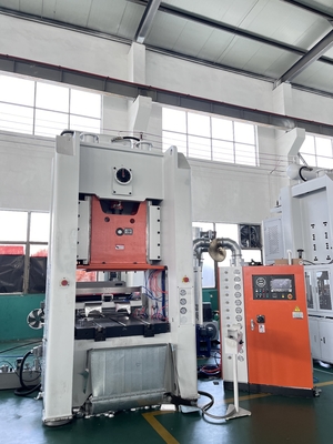 LK-T80 Kontainer Makanan Aluminium Foil Punching Mesin Membuat Otomatis OEM ODM Dukungan
